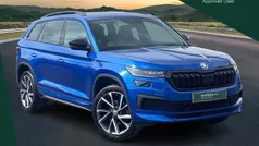 Blue Used 2023 Skoda Kodiaq SportLine SUV | £29,707 (Fair price)