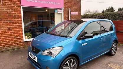 Used Seat Mii Electric 61 kW (83 HP) 2020 Blue Hatchback