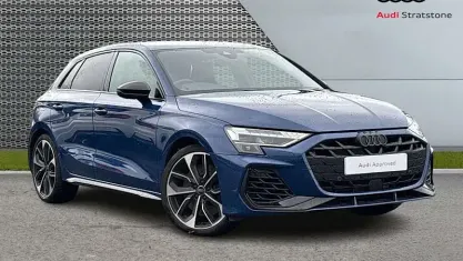 Used Audi S3 Sportback Black Edition 333 HP (244 kW) 2024 Blue Hatchback