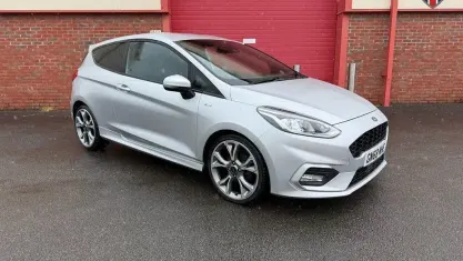 Used Ford Fiesta ST-Line 120 HP (88 kW) 2018 Silver Hatchback