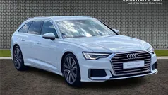 White Used 2022 Audi A6 S-Line Estate | £28,330 (Fair price)