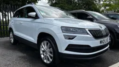White Used 2021 Skoda Karoq SE L SUV | £19,900 (Fair price)