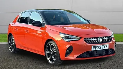 Used Vauxhall Corsa Edition 101 HP (74 kW) 2022 Orange Hatchback