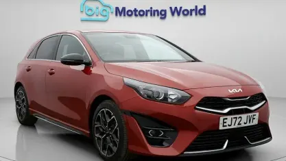 Used Kia Ceed GT-Line 160 HP (117 kW) 2022 Red Hatchback