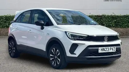 Used Vauxhall Crossland Design Edition 110 HP (80 kW) 2023 White SUV