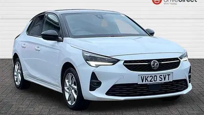 Used Vauxhall Corsa SRi 101 HP (74 kW) 2020 White Hatchback