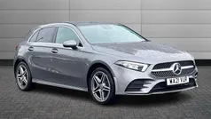 Mountain grey Used 2021 Mercedes A250 AMG line Hatchback | £19,995 (Good price)