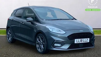 Grey Used 2018 Ford Fiesta ST-Line Hatchback | £9,399 (Fair price)