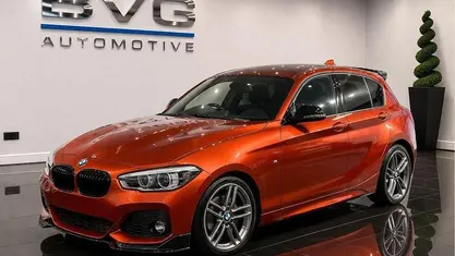 Used BMW 120 M Sport 184 HP (135 kW) 2018 Orange Hatchback