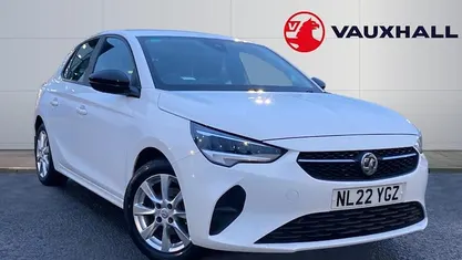 Used Vauxhall Corsa Edition 75 HP (55 kW) 2022 White Hatchback