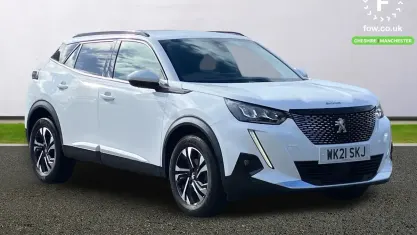 Begagnad Peugeot 2008 Allure Premium 131 HK (96 kW) 2021 Vit SUV