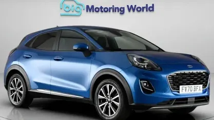 Used Ford Puma Titanium 125 HP (91 kW) 2020 Blue SUV