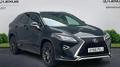 Used 2018 Lexus RX450h Sport Line SUV | £20,299 (Fair price)