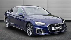 Blue Used 2023 Audi A5 Sportback S-Line Hatchback | £29,450 (Fair price)