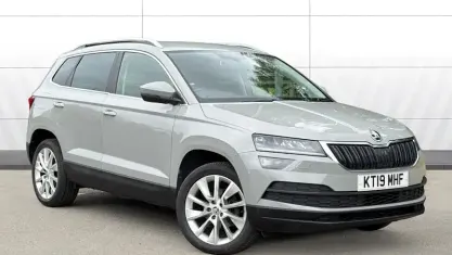 Used Skoda Karoq SE L 116 HP (85 kW) 2019 Grey SUV
