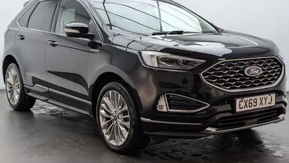 Blue Used 2019 Ford Edge Vignale SUV | £17,850 (Fair price)