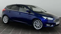 Blue Used 2017 Ford Focus Titanium X Hatchback | £5,495 (Fair price)