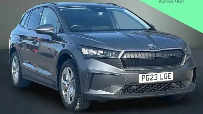 Used Skoda Enyaq iV ecoSuite 131 kW (179 HP) 2023 Grey SUV