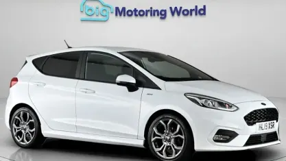 Used Ford Fiesta ST-Line 101 HP (74 kW) 2019 White Hatchback
