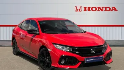 Used Honda Civic Sport 126 HP (92 kW) 2019 Red Hatchback
