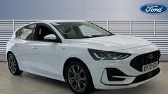 White Used 2022 Ford Focus ST-Line Hatchback | £15,880 (Fair price)