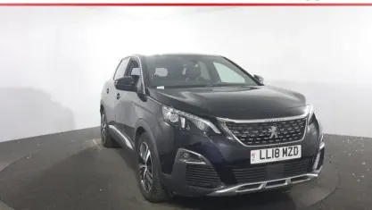 Used Peugeot 3008 GT-line 150 HP (110 kW) 2018 Black SUV