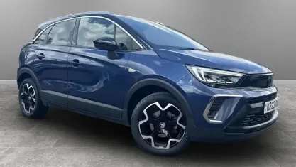 Used Vauxhall Crossland Ultimate 131 HP (96 kW) 2023 Blue SUV