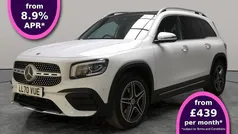 White Used 2021 Mercedes GLB200 AMG line SUV | £28,309 (Fair price)