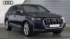 Blue Used 2021 Audi Q7 S-Line SUV | £37,161 (Fair price)
