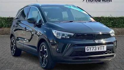 Used Vauxhall Crossland Ultimate 110 HP (80 kW) 2023 Black SUV