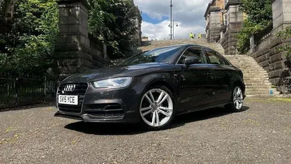 Used Audi A3 S-Line 150 HP (110 kW) 2015 Brown Sedan