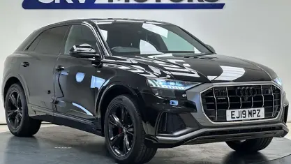 Used Audi Q8 S-Line 286 HP (210 kW) 2019 Black SUV