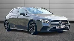 Grey Used 2022 Mercedes A35 AMG Premium Hatchback | £27,481 (Fair price)