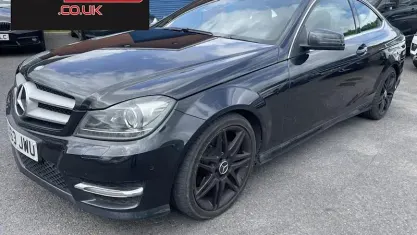 Used Mercedes C220 AMG 170 HP (125 kW) 2012 Black Coupe