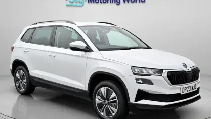 Used Skoda Karoq SE Drive 110 HP (80 kW) 2023 White SUV