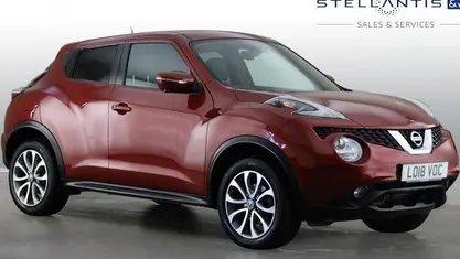 Used Nissan Juke Tekna 117 HP (86 kW) 2018 Red SUV