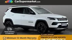 White Used 2022 Jeep Compass Night Eagle SUV | £16,197 (Fair price)