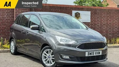 Used Ford Grand C-Max Zetec 125 HP (91 kW) 2019 Grey MPV