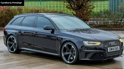 Black Used 2014 Audi RS4 Design Estate | £20,495 (Fair price)