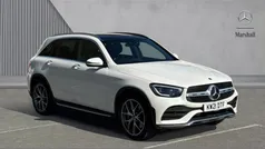 White Used 2021 Mercedes GLC300 AMG Line Premium SUV | £34,299 (Fair price)