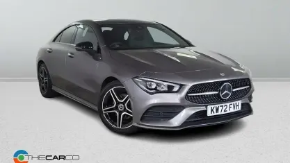 Used Mercedes CLA180 AMG line 136 HP (100 kW) 2022 Grey Coupe