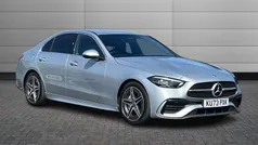 Silver Used 2024 Mercedes C200 AMG line Sedan | £32,495 (Fair price)