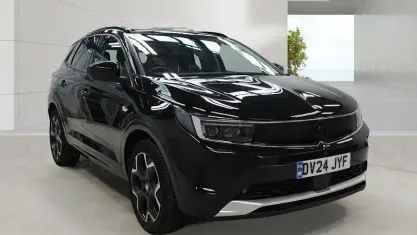 Used Vauxhall Grandland X Ultimate 131 HP (96 kW) 2024 Black SUV