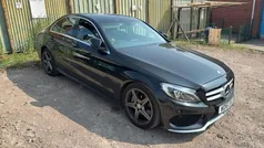 Black Used 2016 Mercedes C250 AMG line Sedan | £10,980 (Good price)