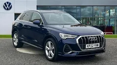 Blue Used 2022 Audi Q3 S-Line SUV | £26,846 (Fair price)