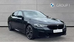 Black Used 2022 BMW 545e M Sport Sedan | £32,790 (Fair price)