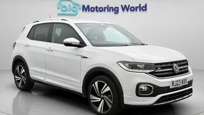 Used VW T-Cross R-line 110 HP (80 kW) 2023 White SUV