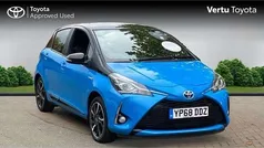 Blue Used 2018 Toyota Yaris Hybrid Hatchback | £13,244 (Fair price)