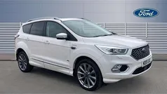 White Used 2019 Ford Kuga Vignale SUV | £19,108 (Fair price)