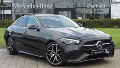 Grey Used 2024 Mercedes C300e AMG Line Premium Plus Sedan | £40,485 (Fair price)
